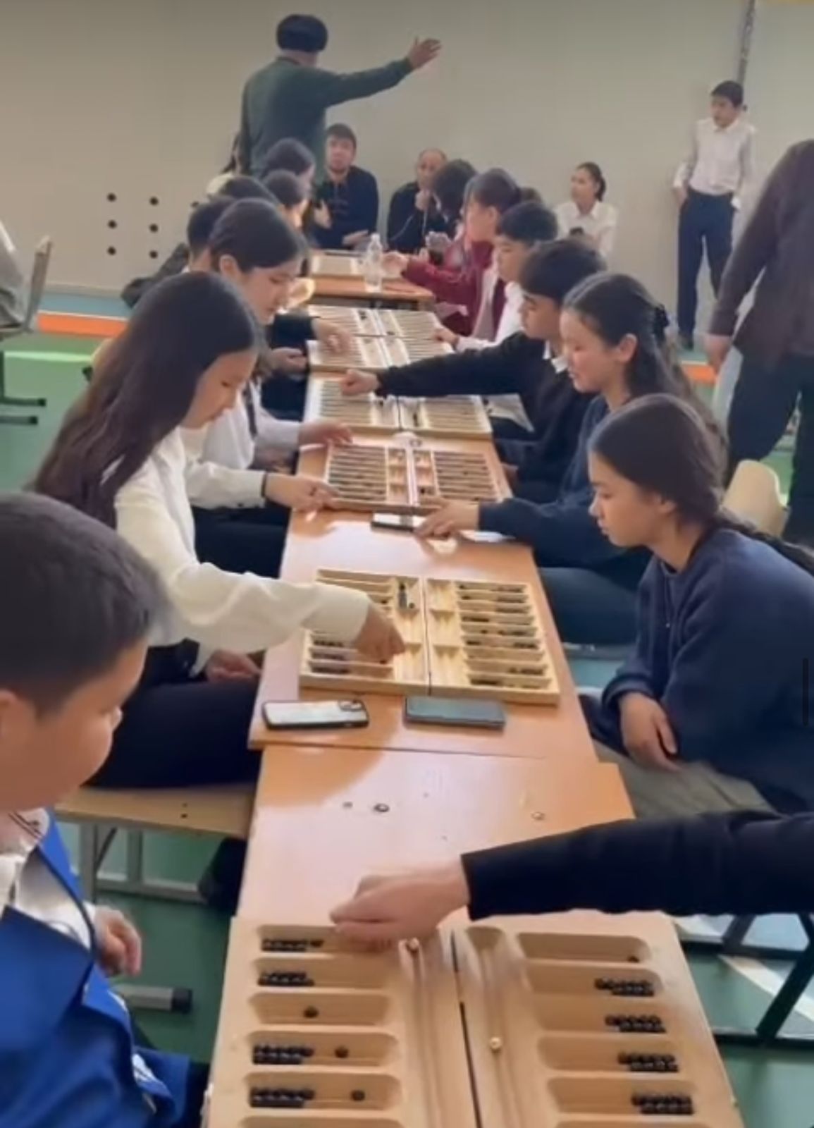 №186 жалпы білім беретін мектебінде «Тоғызқұмалақ» ойынынан аудандық жарыс өткізілді.