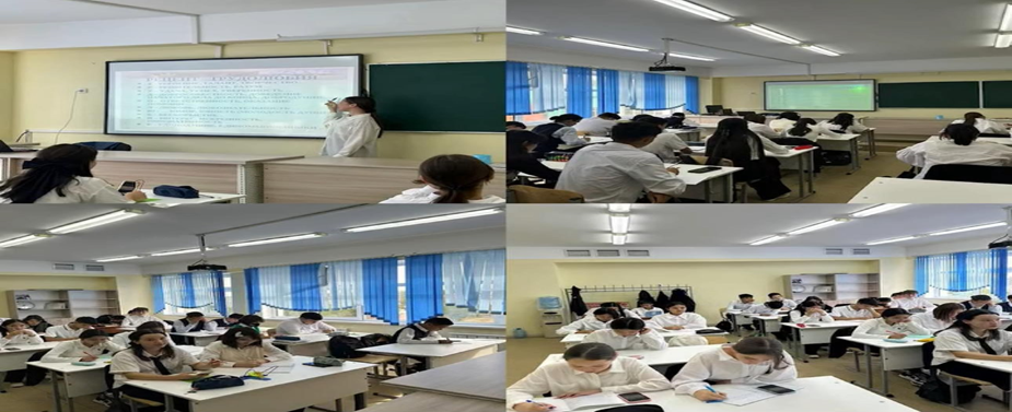 Ұлы Отан соғысының жеңісінің 80 жылдығына орай С.Көпбаев атындағы №186 жалпы білім беретін мектебінде 9 «А» сыныбына арналған танымдық сабақ өткізілді. Танымдық сабақ барысында оқушылар соғыс кезеңіндегі маңызды жағдайлар, соғыс тактикасы мен стратег